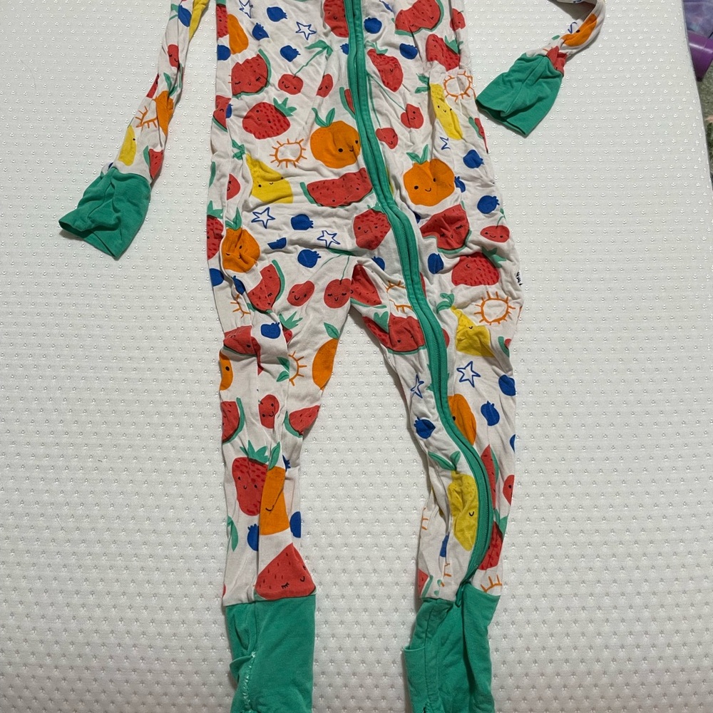 Little Sleepies Fruit Print Kids Pajamas